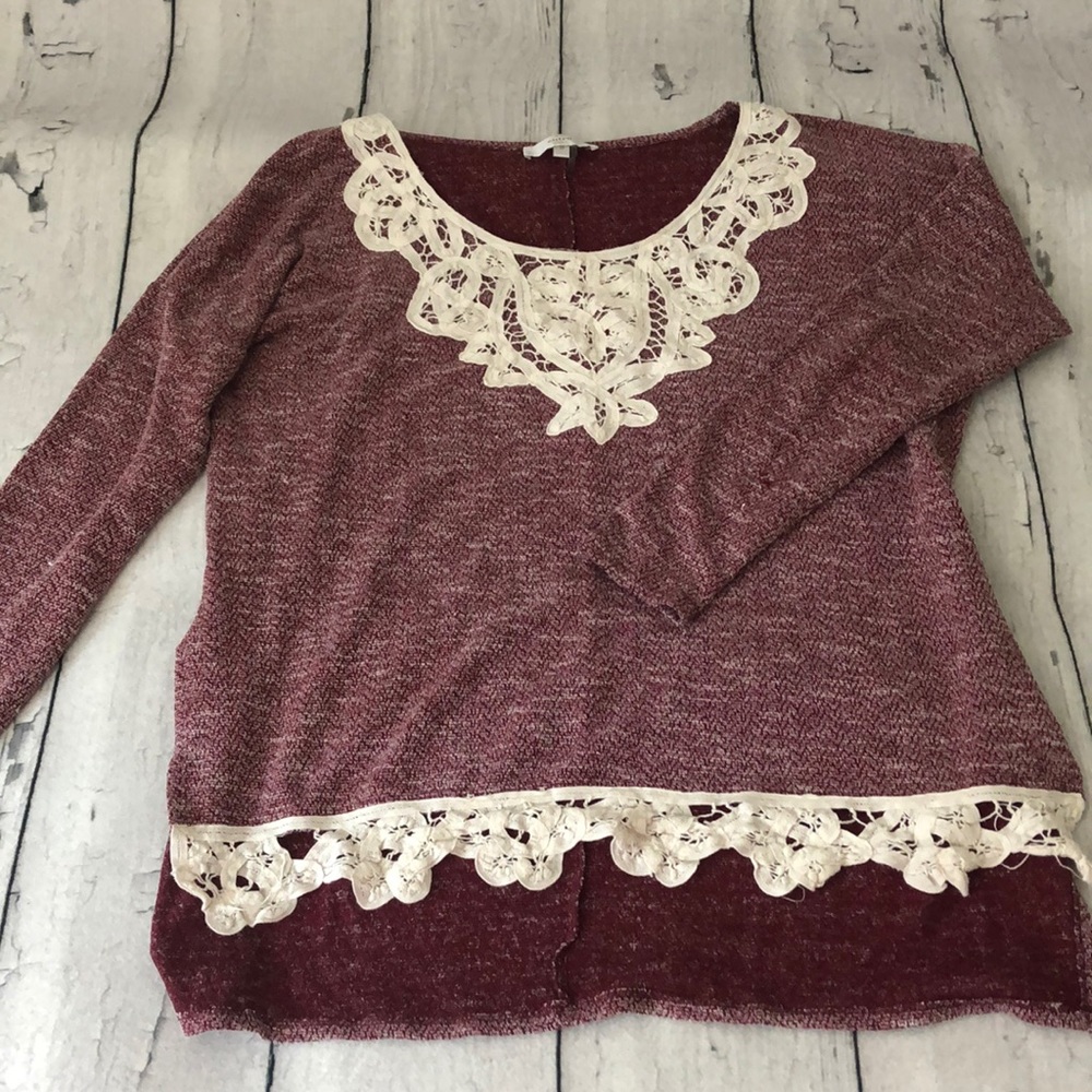 Crimson women’s long sleeve blouse